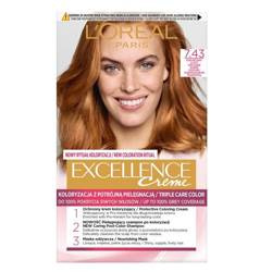 Excellence Creme farba do włosów 7.43 Blond Miedziano-Złocisty