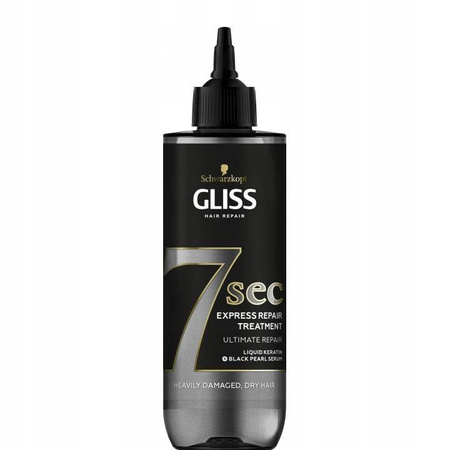 Gliss 7sec Express Repair Treatment Ultimate Repair ekspresowa kuracja do włosów zniszczonych i bardzo suchych 200ml