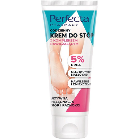Pharmacy codzienny krem do stóp z kompleksem nawilżającym 5% urea 80ml