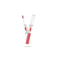 Made To Last Lip Duo Liquid Lip Colour Colour & Topcoat Waterproof Long Lasting wodoodporna pomadka w płynie i błyszczyk 008 2x4ml