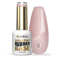 Nailsology Diamond Rubber Base baza hybrydowa DB06 Classy Lassie 8ml