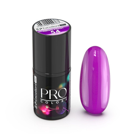 Pro Colors lakier hybrydowy 54 Neon Violet 7g