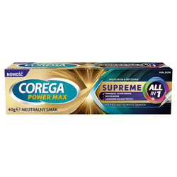 Power Max Supreme All in 1 krem mocujący do protez zębowych 40g