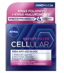Nivea Hyaluron Cellular Filler + Widoczne Ujędrnienie przeciwzmarszczkowy krem na noc 50ml