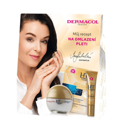 Dermacol Hyaluron Therapy zestaw remodelujący krem na dzień 50ml + krem remodelujący okolice oczu i ust 15ml + maska intensywnie nawilżająca 2x8g