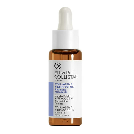Attivi Puri Collagen + Glycogen Antiwrinkle Firming ujędrniające serum do twarzy z kwasem hialuronowym i glikogenem 30ml