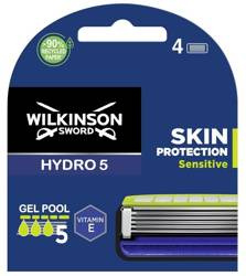WILKINSON Hydro 5 Skin Protection - wymienne ostrza do maszynki do golenia 4szt