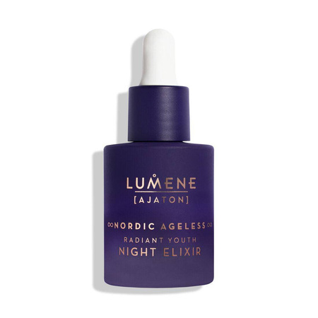 Lumene - Nordic Ageless Ajaton Radiant Youth Night Elixir wygładzająco-odmładzający eliksir na noc 30ml