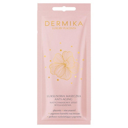 Dermika - Luxury Placenta luksusowa maseczka anti-aging natychmiastowy efekt wygładzenia 10ml