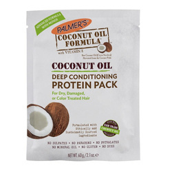Palmer's - Coconut Oil Formula Deep Conditioner Protein Pack kuracja proteinowa do włosów z olejkiem kokosowym 60g