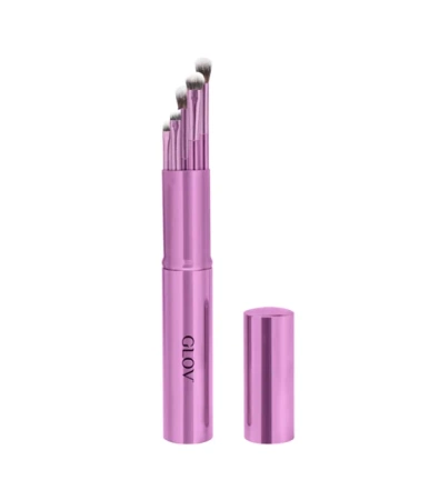 Glov Make Up Brush Purple Zestaw pędzli do makijażu