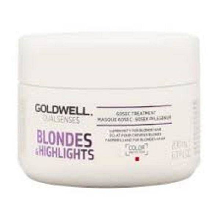 Goldwell Dualsenses Blondes & Highlights 60s Treatment regenerująca maseczka do włosów blond 200ml
