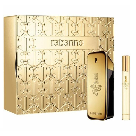 Paco Rabanne 1 Million zestaw woda toaletowa spray 100ml + woda toaletowa spray 10ml