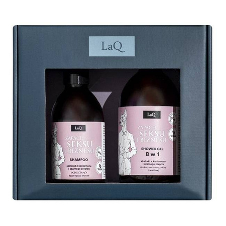 Doberman zestaw żel pod prysznic 500ml + szampon do włosów 300ml