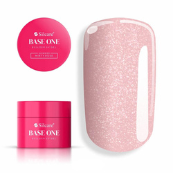 SILCARE Base One Shimmer Misty Rose żel budujący do paznokci 50g