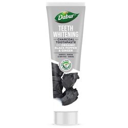 Teeth Whitening Charcoal Toothpaste wybielająca węglowa pasta do zębów z Pieprzem i Imbirem 100ml