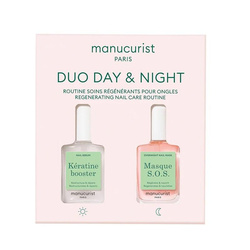 Duo Day &amp; Night zestaw pielęgnacyjny do paznokci 2x15ml