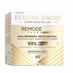 Eveline d'Aury Remodelift Therapy hialuronowy mezo-koktail poprawiający sprężystość skóry 40+ 50ml