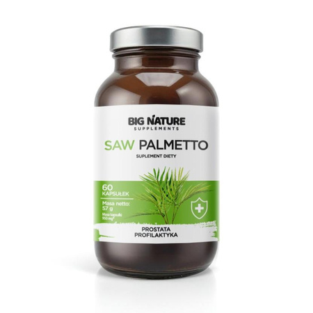 Saw Palmetto suplement diety 60 kapsułek