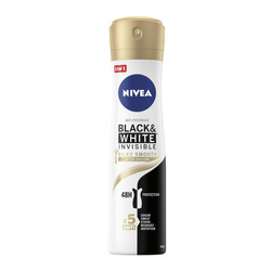 Black&White Invisible Silky Smooth antyperspirant spray 250ml