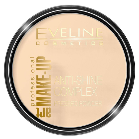 Art Make Up Anti-Shine Complex Pressed Powder matujący puder mineralny z jedwabiem 30 Ivory 14g