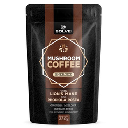 Mushroom Coffee kawa mielona arabica Lion's mane + Rhodiola 330g
