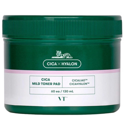 Cica Mild Toner Pad złuszczające płatki tonizujące 60szt.
