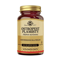 Ostropest Plamisty suplement diety 60 kapsułek