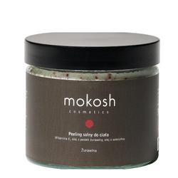 Mokosh Peeling solny do ciała Żurawina 300g