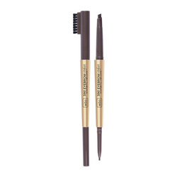 Wibo 3in1 Eyebrow Stylist kredka do brwi z grzebykiem 2 Dark Brown