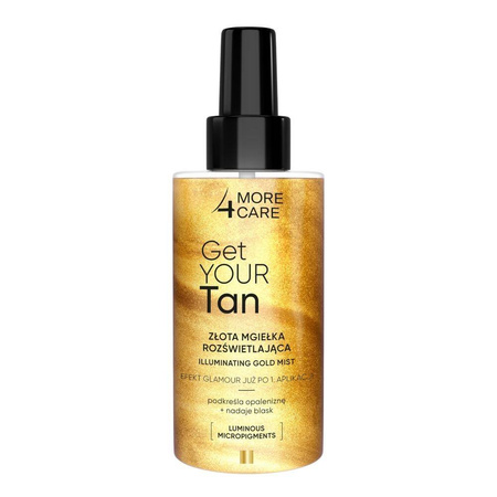 Get Your Tan! złota mgiełka rozświetlająca 150ml