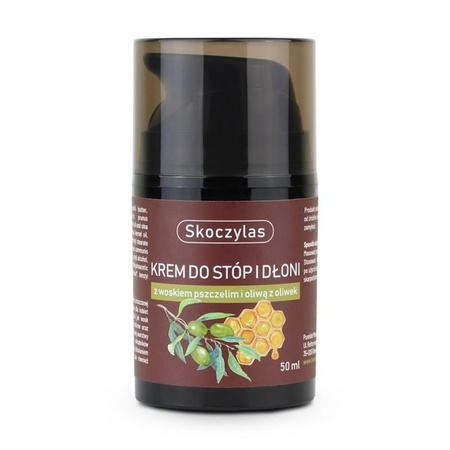 Krem do stóp i dłoni z woskiem pszczelim i oliwą z oliwek 50ml