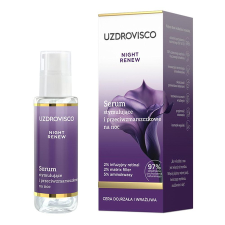 Night Renew serum stymulujące i przeciwzmarszczkowe na noc 30ml