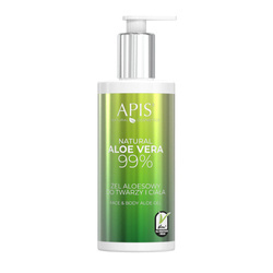 APIS - Natural Aloe Vera 99% żel aloesowy do twarzy i ciała 300ml