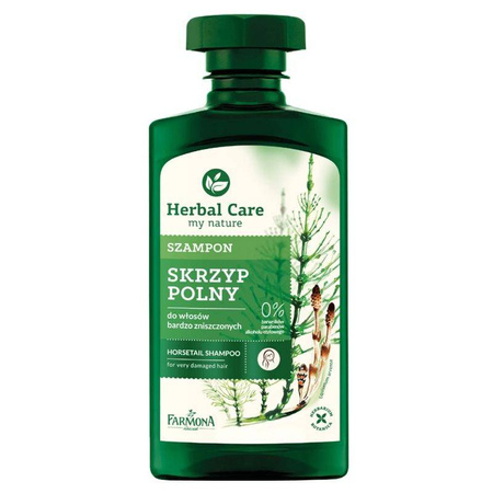 Herbal Care Skrzyp Polny szampon do włosów bardzo zniszczonych 330ml