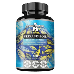 Ultra Fish Oil suplement diety 120 kapsułek