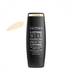 Gosh X-Ceptional Wear Foundation Long Lasting Makeup długotrwały podkład do twarzy 12 Natural 35ml