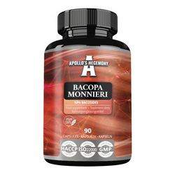 Apollo's Hegemony Bacopa Monnieri suplement diety 90 kapsułek