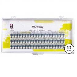 Kępki sztucznych rzęs Natural Knot-Free 0.10 C-12mm