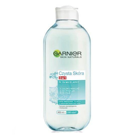 Czysta Skóra 3w1 płyn micelarny 400ml