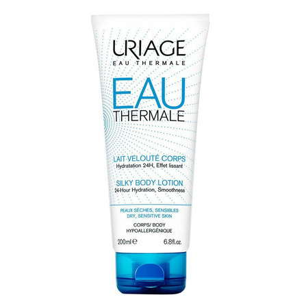 URIAGE Eau Thermale Silky Body Lotion balsam do ciała 24-godzinne nawilżenie 200ml