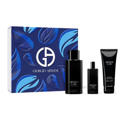 Giorgio Armani Armani Code Pour Homme zestaw woda toaletowa spray 125ml + żel pod prysznic 75ml + woda toaletowa spray 15ml