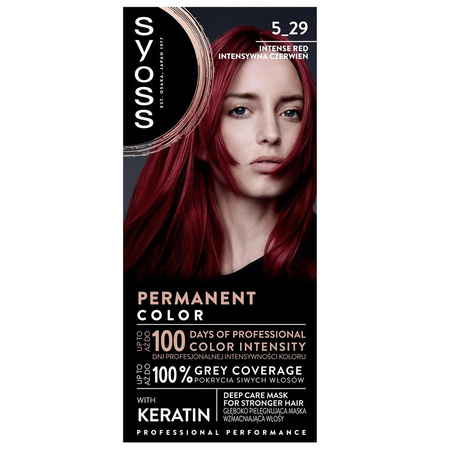Permanent Color farba do włosów 5_29 Intensywna Czerwień