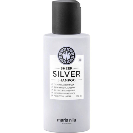 Maria Nila - Sheer Silver Shampoo szampon do włosów blond i rozjaśnianych 100ml