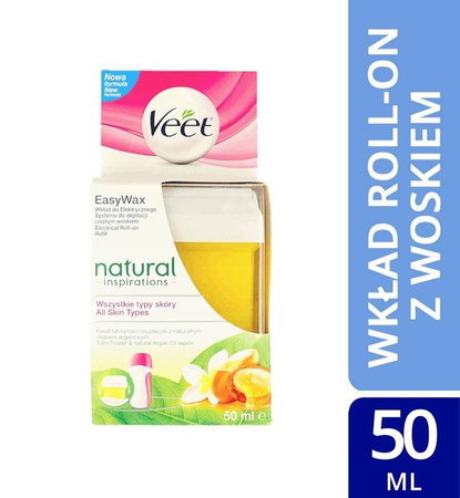 Veet wkład roll-on do elektrycznego systemu do depilacji ciepłym woskiem w domu