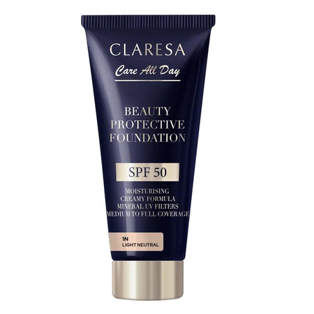 Beauty Protective Foundation nawilżający podkład z filtrem SPF50 1N Light Neutral 30ml