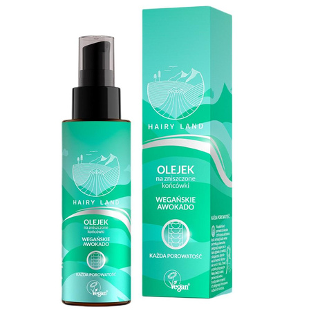 Olejek na zniszczone końcówki Wegańskie Awokado 80ml