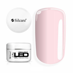 SILCARE High Light LED Gel French Pink żel budujący 100g