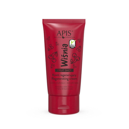 APIS - Fruit Shot krem regenerujący Wiśnia 50ml
