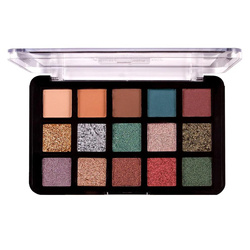 Dia &amp; Noche Tri-Element Eyeshadow Palette paleta cieni do oczu 102 Noche 16g